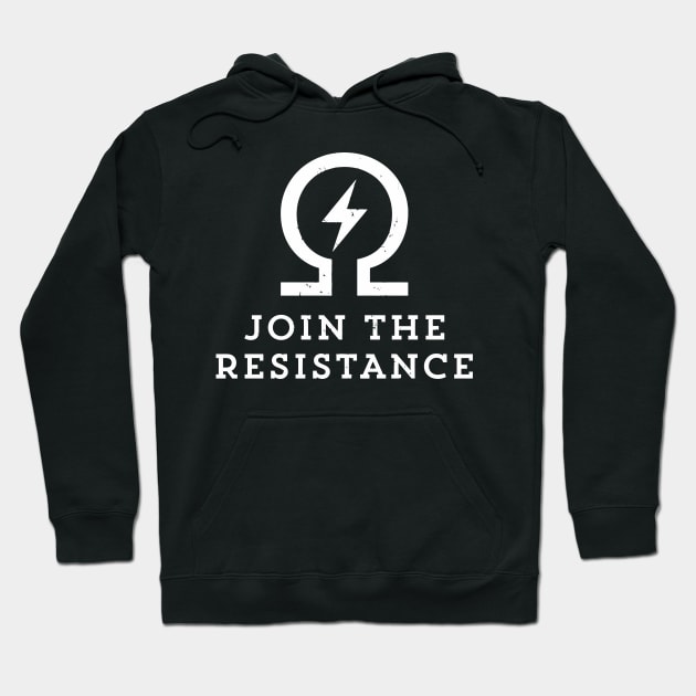 Join The Resistance Vape Ohm Hoodie by tanambos